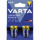 Varta Batterie Longlife Power 04903121414 AAA 1,5V 4 St./Pack. Varta Batterie Longlife Power 04903121414 AAA 1,5V 4 St./Pack.