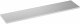 VIGOR Edelstahl-Arbeitsplatte kombiniert ∙ groß ∙ V6000-02215-X ∙ L x B x H: 2215 mm x 500 mm x 40 mm