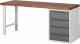 Werkbank 7509I1 | B2000xT700xH890mm | 4xSchubladen-TA Werkbank 7509I1 | B2000xT700xH890mm | 4xSchubladen-TA