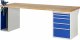 Werkbank 7511A2 | B2500xT900xH840mm | 5xSchublade-TA | 1xSSKL Werkbank 7511A2 | B2500xT900xH840mm | 5xSchublade-TA | 1xSSKL