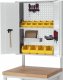 Flügeltürschrank / Hängeschrank | B750xT250xH900mm | RAL7035/RAL7035