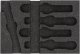 HAZET 2-Komponenten Weichschaumeinlage 163-467L ∙ L x B: 172 mm x 114 mm