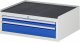 Schubladenschrank XL1.1 | B770xT650xH285mm | MT-Top-25mm | 2xSchublade-VA Schubladenschrank XL1.1 | B770xT650xH285mm | MT-Top-25mm | 2xSchublade-VA