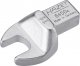 HAZET Einsteck-Maulschlüssel 6450C-11 ∙ 9 x 12 mm Einsteck-Vierkant massiv ∙ Außen Sechskant Profil ∙ SW 11 mm