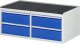 Schubladenschrank LL2.0.0 | B1145xT650xH465mm | MT-Top-25mm | 4xSchublade-TA Schubladenschrank LL2.0.0 | B1145xT650xH465mm | MT-Top-25mm | 4xSchublade-TA
