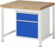 Werkbank höhenverstellbar 8156A1 | B1000xT900xH840-1040mm | 2xSchublade-TA Werkbank höhenverstellbar 8156A1 | B1000xT900xH840-1040mm | 2xSchublade-TA