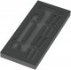 9882 Schaumstoffeinlage Hammer Set 1 | ohne Werkzeug | 172 x 30 x 392 mm