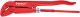 Eckrohrzange Maul-W.62mm L.445mm Kopf rot lackiert