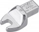 HAZET Einsteck-Maulschlüssel 6450C-8 ∙ 9 x 12 mm Einsteck-Vierkant massiv ∙ Außen Sechskant Profil ∙ SW 8 mm