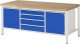 Werkbank 8752A2 | B2000xT900xH840mm | 4xSchublade-TA | 2xTür Werkbank 8752A2 | B2000xT900xH840mm | 4xSchublade-TA | 2xTür