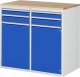 Schubladenschrank LL7.12.12 | B1145xT650xH1035mm | B-Top-25mm,4xSchublade-TA,2xTür Schubladenschrank LL7.12.12 | B1145xT650xH1035mm | B-Top-25mm,4xSchublade-TA,2xTür