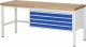 Werkbank höhenverstellbar 8333A1 | B2000xT700xH840-1040mm | 4xSchublade-TA Werkbank höhenverstellbar 8333A1 | B2000xT700xH840-1040mm | 4xSchublade-TA