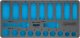 HAZET 2-Komponenten Weichschaumeinlage 163-405L ∙ L x B: 435 mm x 205 mm