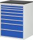 Schubladenschrank XL7.11 | B770xT650xH1030mm | M-Top-22mm | 8xSchublade-TA Schubladenschrank XL7.11 | B770xT650xH1030mm | M-Top-22mm | 8xSchublade-TA