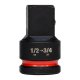SHOCKWAVE Adapter 1/2" auf 3/4"