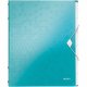 Leitz Ordnungsmappe WOW 46330051 DIN A4 6Fächer PP eisblau Leitz Ordnungsmappe WOW 46330051 DIN A4 6Fächer PP eisblau