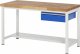 Werkbank höhenverstellbar 8001A3 | B1500xT700xH840-1040mm | 1xSchublade-TA Werkbank höhenverstellbar 8001A3 | B1500xT700xH840-1040mm | 1xSchublade-TA