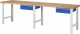 Werkbank 7001A1 | B3000xT700xH840mm | 2xSchublade-TA Werkbank 7001A1 | B3000xT700xH840mm | 2xSchublade-TA