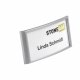DURABLE Namensschild CLASSIC 854223 34x75mm Magnet si 10 St./Pack. DURABLE Namensschild CLASSIC 854223 34x75mm Magnet si 10 St./Pack.