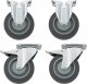 Räder-Satz f.93/6 | 93 TOP BOX | 95 PRO | WB 621 | WB 625 | 920 | 922N