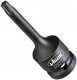 VIGOR T Schlagschrauber Schraubendreher-Einsatz ∙ V7017-T40 ∙ 1/2 Zoll (12,5 mm) Vierkant hohl ∙ Innen TORX® Profil ∙ SW T40