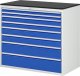 Schubladenschrank XXL7.11 | B1145xT650xH1030mm | M-Top-22mm | 8xSchublade-TA Schubladenschrank XXL7.11 | B1145xT650xH1030mm | M-Top-22mm | 8xSchublade-TA