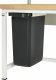 Ausziehbarer Mülleimer zur Untertischmontage 60L | B270xT590xH600 mm | schwarz Ausziehbarer Mülleimer zur Untertischmontage 60L | B270xT590xH600 mm | schwarz