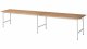 Arbeitstisch Jerry höhenverstellbar | B4000xT800xH800-850mm | B-Platte-25mm