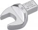 HAZET Einsteck-Maulschlüssel 6450C-14 ∙ 9 x 12 mm Einsteck-Vierkant massiv ∙ Außen Sechskant Profil ∙ SW 14 mm
