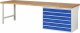Werkbank 7716A1 | B3000xT900xH890mm | 6xSchublade-VA Werkbank 7716A1 | B3000xT900xH890mm | 6xSchublade-VA