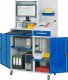 Computer-Schrank 99 mit Monitorgehäuse | B1100xT520xH1895mm | mobil Computer-Schrank 99 mit Monitorgehäuse | B1100xT520xH1895mm | mobil