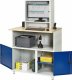 Computer-Tisch 1023 mit Monitorgehäuse T300mm | B1100xT790xH1840mm | stationär Computer-Tisch 1023 mit Monitorgehäuse T300mm | B1100xT790xH1840mm | stationär