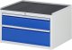 Schubladenschrank XL2.11 | B770xT650xH465mm | MT-Top-25mm | 2xSchublade-TA Schubladenschrank XL2.11 | B770xT650xH465mm | MT-Top-25mm | 2xSchublade-TA