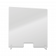 Hygiene-Schutzwand breit 1000 x 1000 mm | Kunststoff Hygiene-Schutzwand breit
