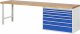 Werkbank 7717A1 | B3000xT700xH890mm | 7xSchublade-VA Werkbank 7717A1 | B3000xT700xH890mm | 7xSchublade-VA