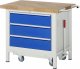 Werkbank mit Fahrgestell 8257 | B1000xT700xH880mm | 3xSchublade-TA Werkbank mit Fahrgestell 8257 | B1000xT700xH880mm | 3xSchublade-TA