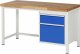 Werkbank 8156A1 | B1500xT700xH840mm | 2xSchublade-VA