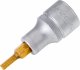 HAZET Schraubendreher-Steckschlüsseleinsatz 986-4 ∙ 1/2 Zoll (12,5 mm) Vierkant hohl ∙ Innen Sechskant Profil ∙ SW 4 mm