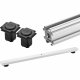 magnetoplan Vierkantsäule 110653 mit flachem Fuß magnetoplan Vierkantsäule 110653 mit flachem Fuß