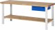 Werkbank 7001I7 | B2000xT700xH840mm | Ablageboden Buche | 1xSchublade-TA Werkbank 7001I7 | B2000xT700xH840mm | Ablageboden Buche | 1xSchublade-TA