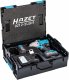 HAZET Akku Schlagschrauber 9212-3LB/4 ∙ Lösemoment maximal [Nm]: 700 Nm ∙ 1/2 Zoll (12,5 mm) Vierkant massiv ∙ 4-teilig
