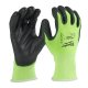 Schnittschutzhands.Kl.A 8/M HiVis(12)