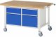 Fahrbare Werkbank 8466 | B1500xT900xH880-1080mm | 2xSchublade-VA | 2xTüren Fahrbare Werkbank 8466 | B1500xT900xH880-1080mm | 2xSchublade-VA | 2xTüren