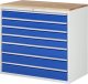 Schubladenschrank XXL7.10 | B1145xT650xH1035mm | B-Top-25mm | 7xSchublade-TA Schubladenschrank XXL7.10 | B1145xT650xH1035mm | B-Top-25mm | 7xSchublade-TA