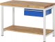 Werkbank höhenverstellbar 8001A7 | B1250xT700xH840-1040mm | 1xSchublade-TA Werkbank höhenverstellbar 8001A7 | B1250xT700xH840-1040mm | 1xSchublade-TA