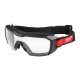 Niedrig-Profil-Vollsichtbrille bel. klar