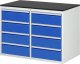 Schubladenschrank LL5.1.1 | B1145xT650xH820mm | M-Top-22mm | 8xSchublade-VA Schubladenschrank LL5.1.1 | B1145xT650xH820mm | M-Top-22mm | 8xSchublade-VA