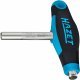 HAZET Doppel Bithalter mit T-Griff 866BH-4 ∙ 1/4 Zoll (6,3 mm) Sechskant hohl ∙ 97 mm