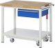 Werkbank mit Fahrgestell 8001 | B1000xT700xH880mm | 1xSchublade-TA Werkbank mit Fahrgestell 8001 | B1000xT700xH880mm | 1xSchublade-TA
