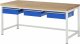 Werkbank höhenverstellbar 8003A1 | B2000xT900xH840-1040mm | 3xSchublade-TA Werkbank höhenverstellbar 8003A1 | B2000xT900xH840-1040mm | 3xSchublade-TA